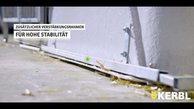 KERBL Kälberbox CalfHouse Premium XL mit Fanggitter